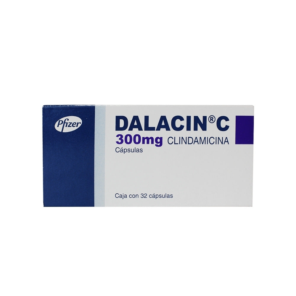 DALACIN C TABLETAS 300 MG CAJA X 32 UNDS