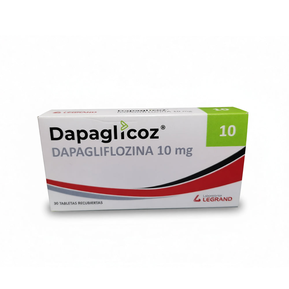DAPAGLICOZ (RG) TABLETAS 10 MG CAJA X 30 UNDS