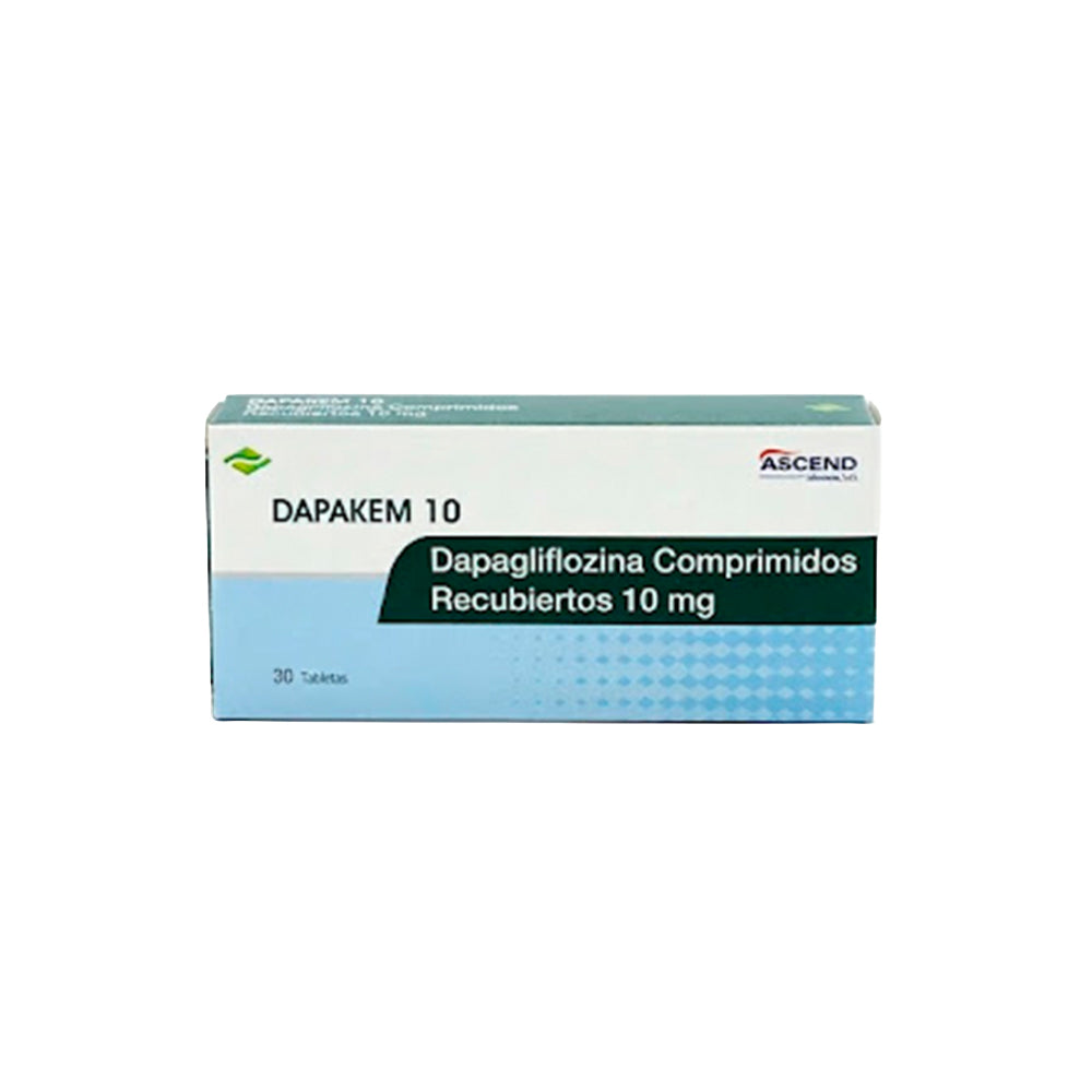 DAPAKEM 10 (RG) COMPRIMIDOS 10 MG CAJA X 30 UNDS