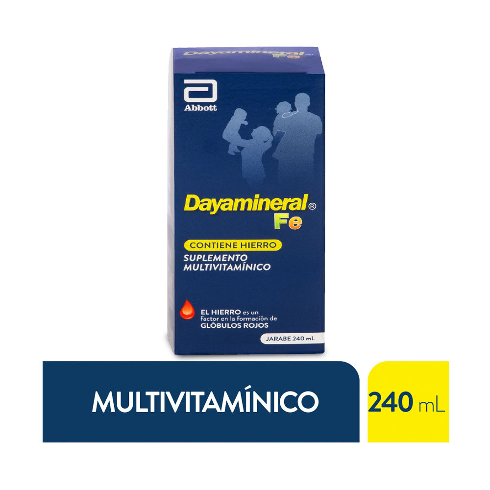 DAYAMINERAL FE JARABE FRASCO 240 ML