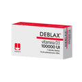 DEBLAX VITAMINA D3 CAPSULAS 100000 UI CAJA X 2 UNDS