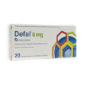 DEFAL COMPRIMIDOS 6 MG CAJA X 20 UNDS