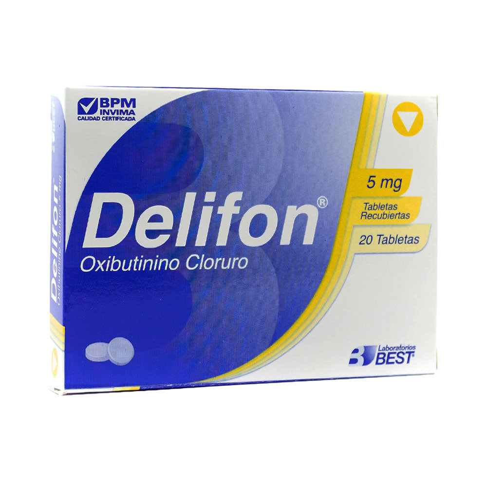 DELIFON COMPRIMIDOS 5 MG CAJA X 20 UNDS