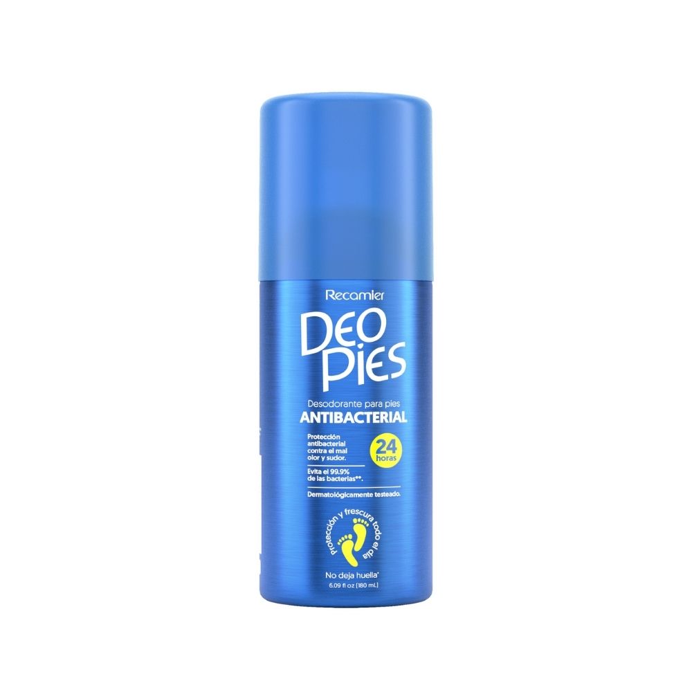 DEO PIES ANTIBACTERIAL AZUL AEROSOL 180 ML
