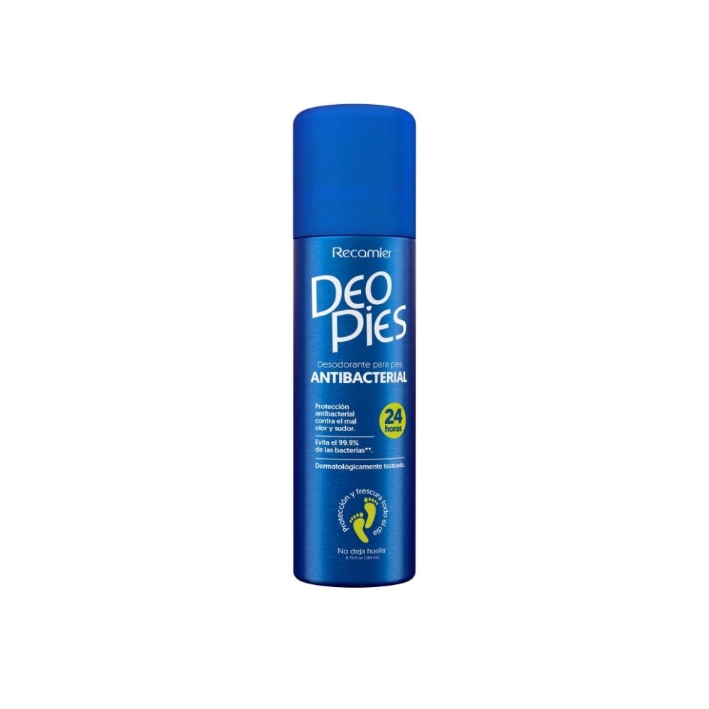 DEO PIES ANTIBACTERIAL AZUL AEROSOL 260 ML