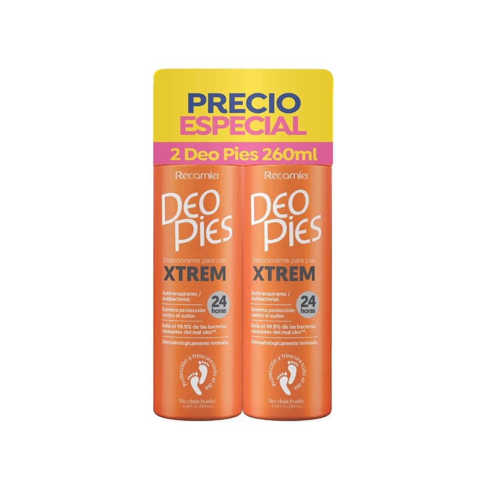 DEO PIES XTREME PE DUO AEROSOL 2 X 260 ML