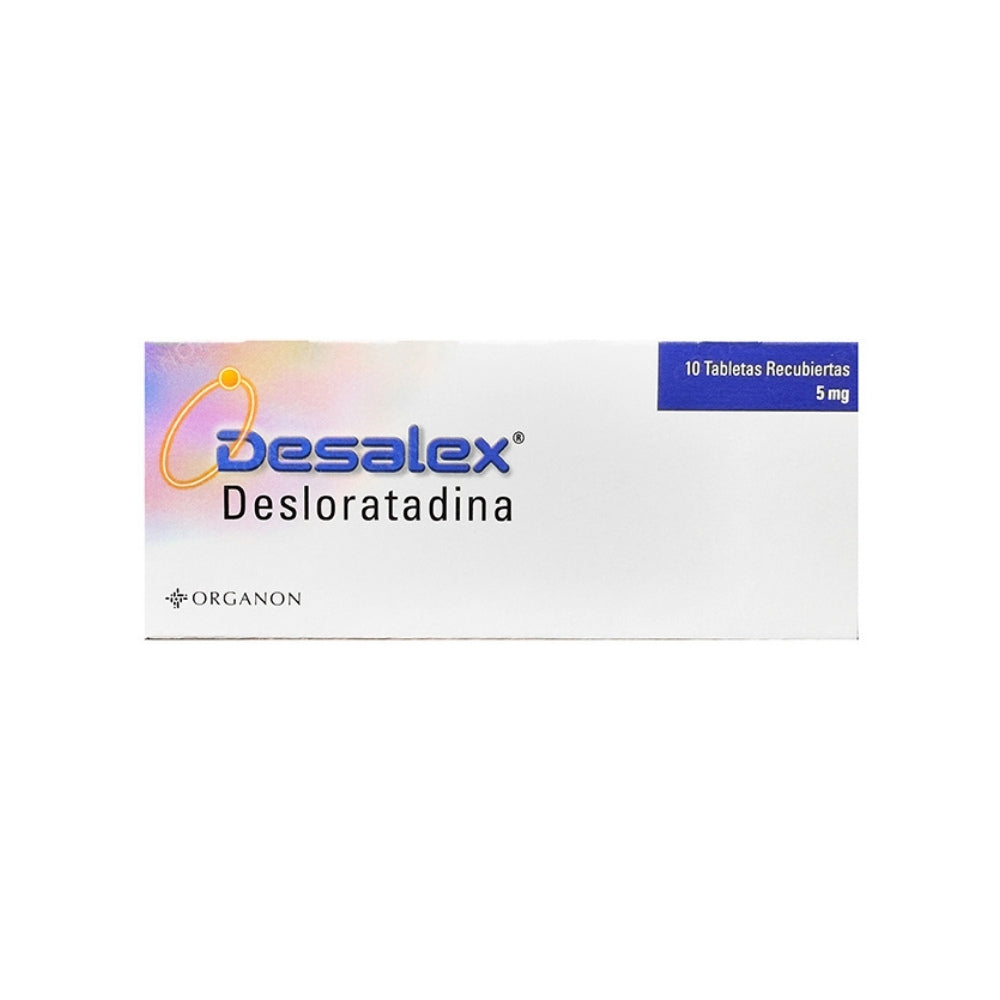 DESALEX TABLETAS 5 MG CAJA X 10 UNDS