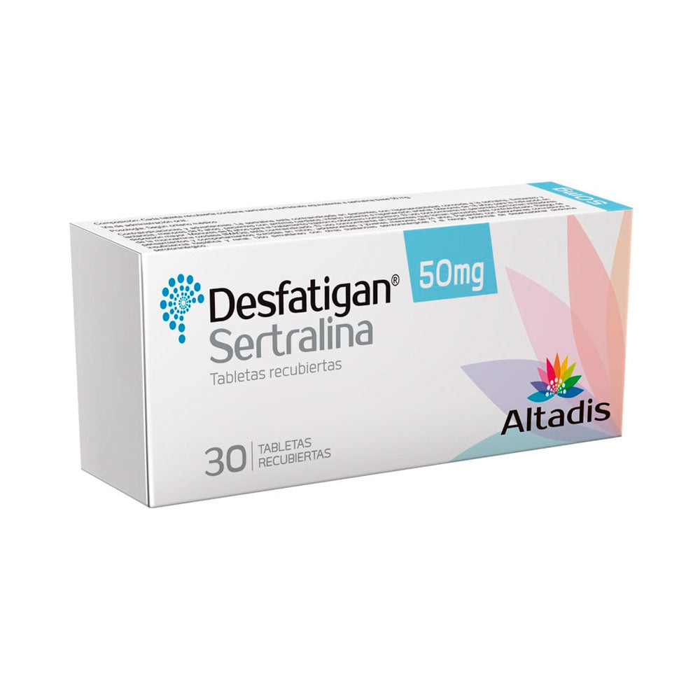 DESFATIGAN TABLETAS 50 MG CAJA X 30 UNDS