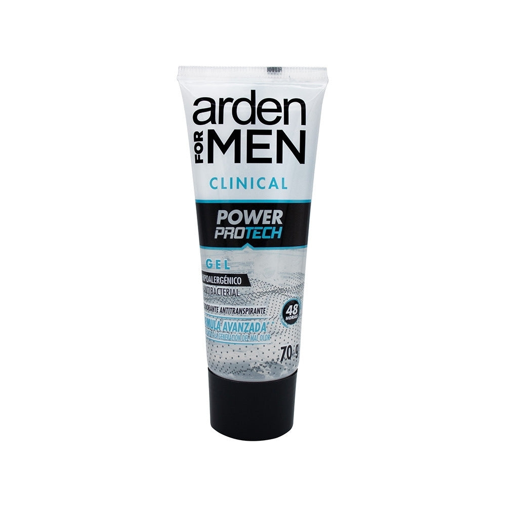 DESODORANTE ARDEN FOR MEN CLINICAL GEL TUBO 70 G