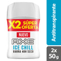 DESODORANTE AXE ICE CHILL BARRA P.E BARRA 2 X 50 G
