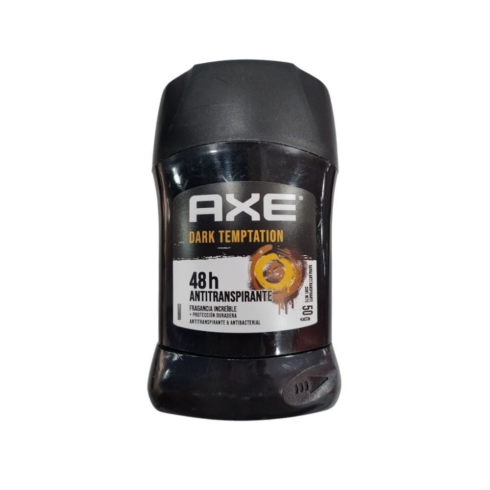 DESODORANTE AXE SECO TEMPTATION BARRA 50 G