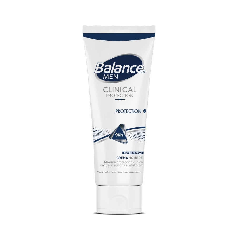 DESODORANTE BALANCE CLINICAL PROTECTION HOMBRE TUBO 70 G