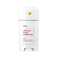 DESODORANTE CREMA DOVE CLINICAL TONO PERFECTO BARRA 58 G
