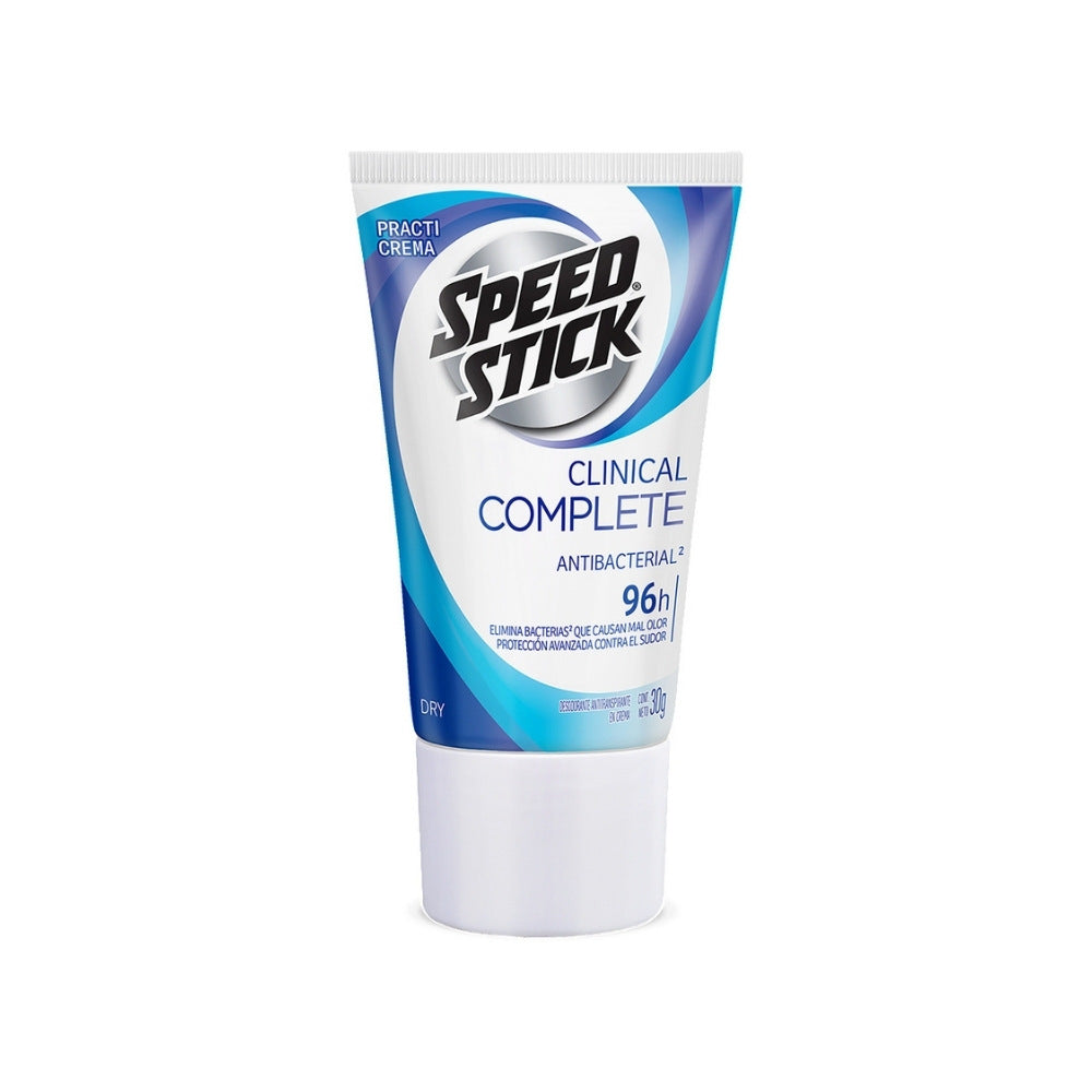 DESODORANTE CREMA SPEED STICK CLINICAL COMPLETE TUBO 30 G