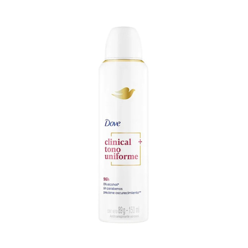 DESODORANTE DOVE CLINICAL TONO PERFECTO AEROSOL 150 ML