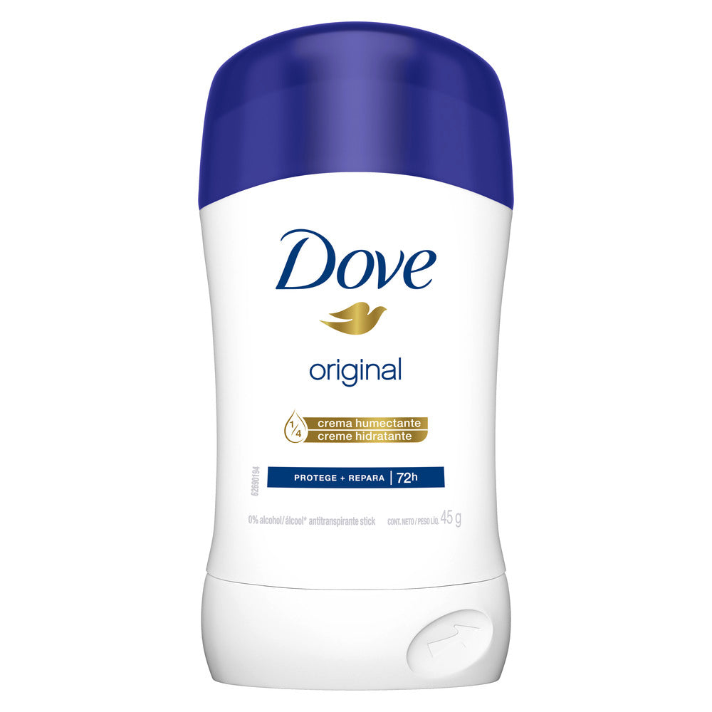 DESODORANTE DOVE ORIGINAL BARRA 45 G