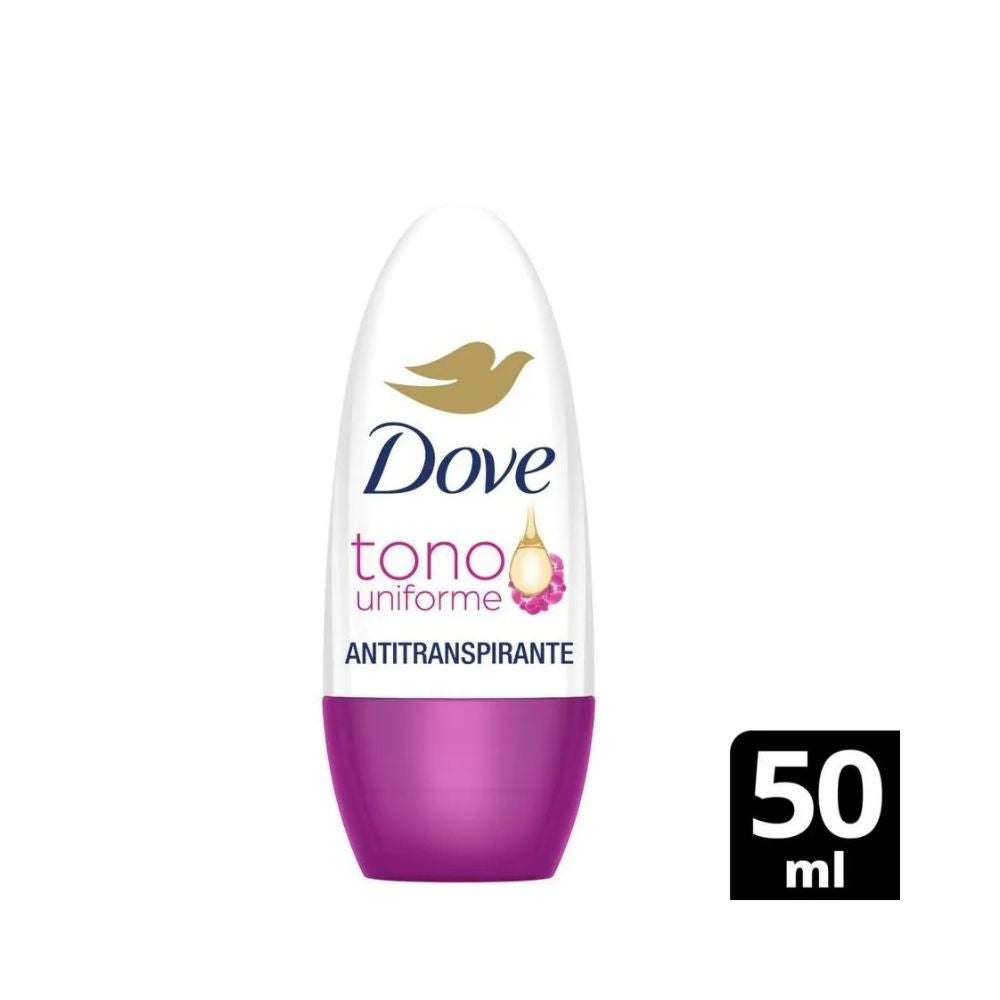 DESODORANTE DOVE TONO UNIFORME ORQUÍDEA ROLLON 50 ML