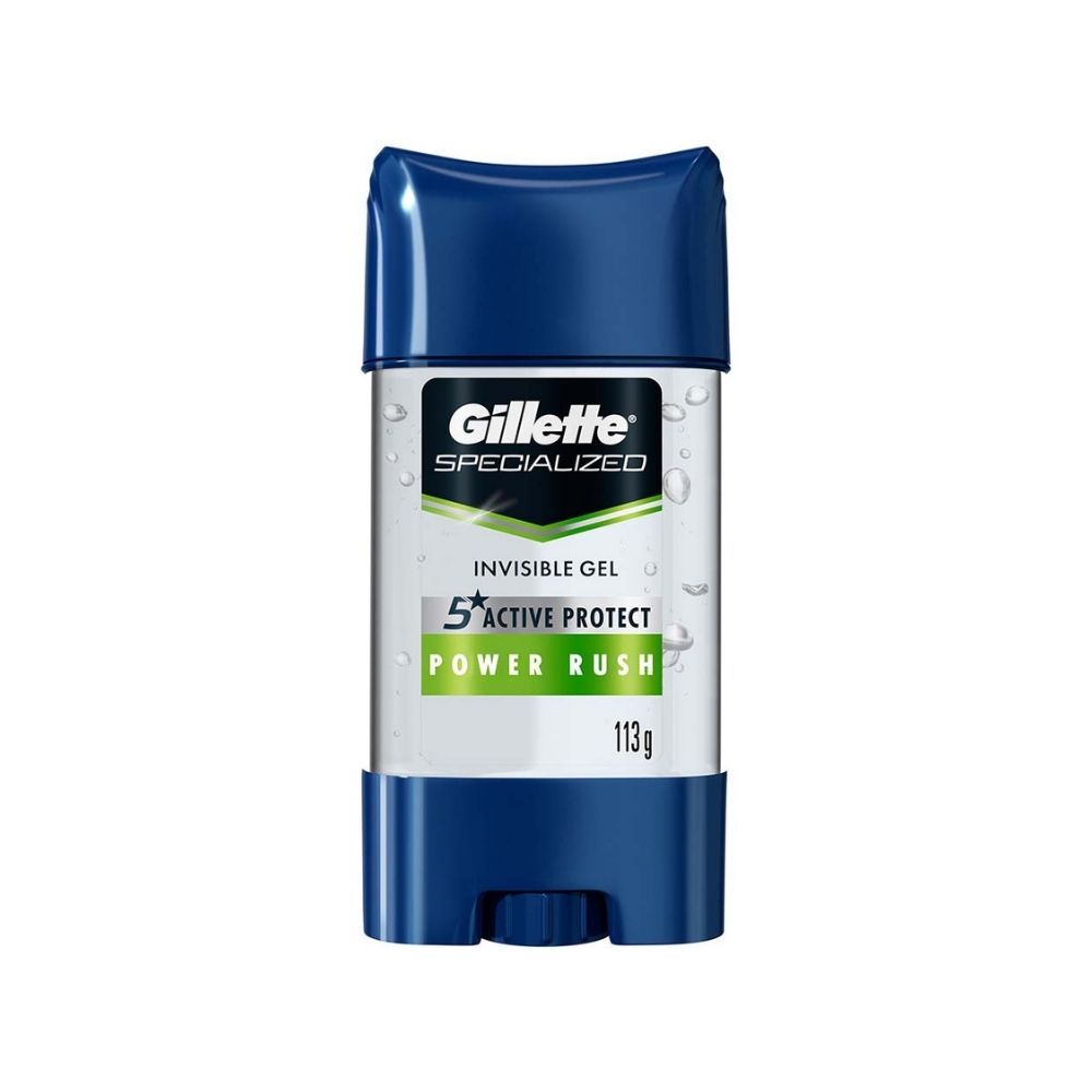 DESODORANTE GEL GILLETTE POWER RUSH BARRA 113 G