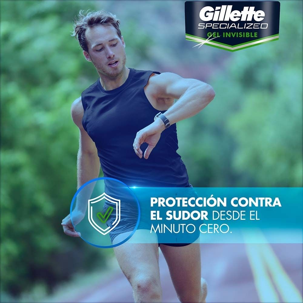 DESODORANTE GEL GILLETTE POWER RUSH BARRA 113 G