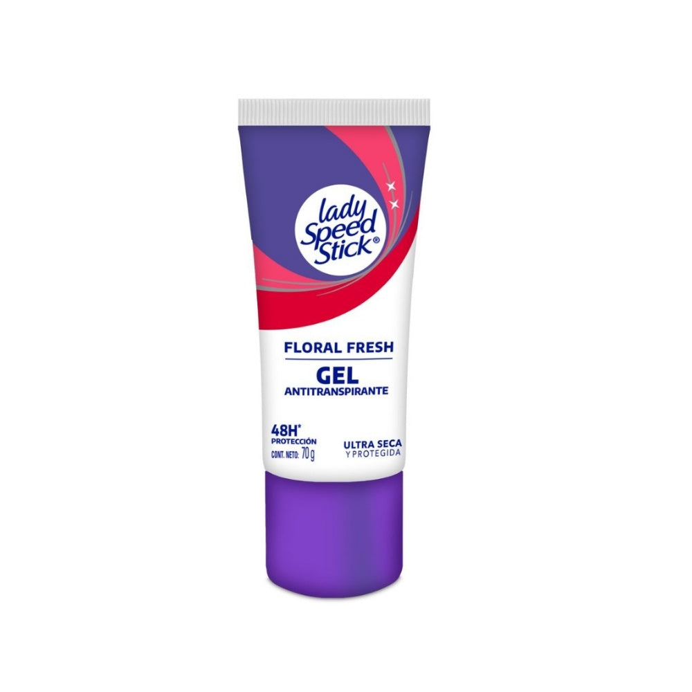 DESODORANTE GEL LADY SPEED STICK FLORAL FRESH TUBO 70 G