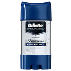 DESODORANTE GILLETTE CLEAR GEL ANTIBACTER BARRA 113 G