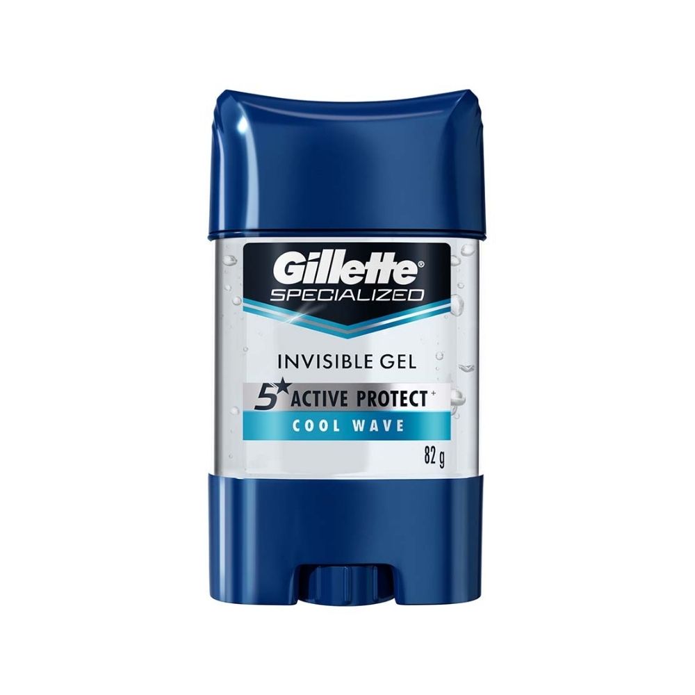 DESODORANTE GILLETTE GEL COOL WAVE BARRA 82 G