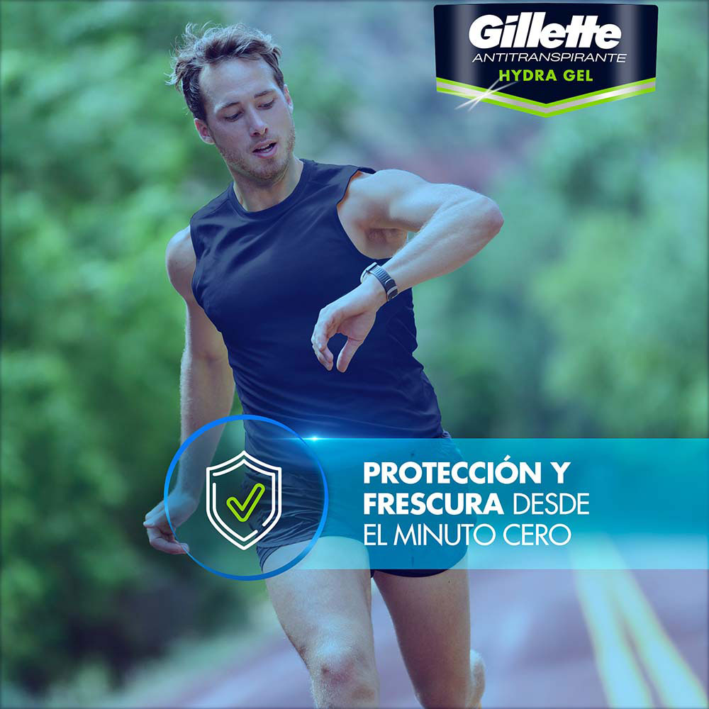 DESODORANTE GILLETTE HYDRA GEL ALOE FRASCO 45 G