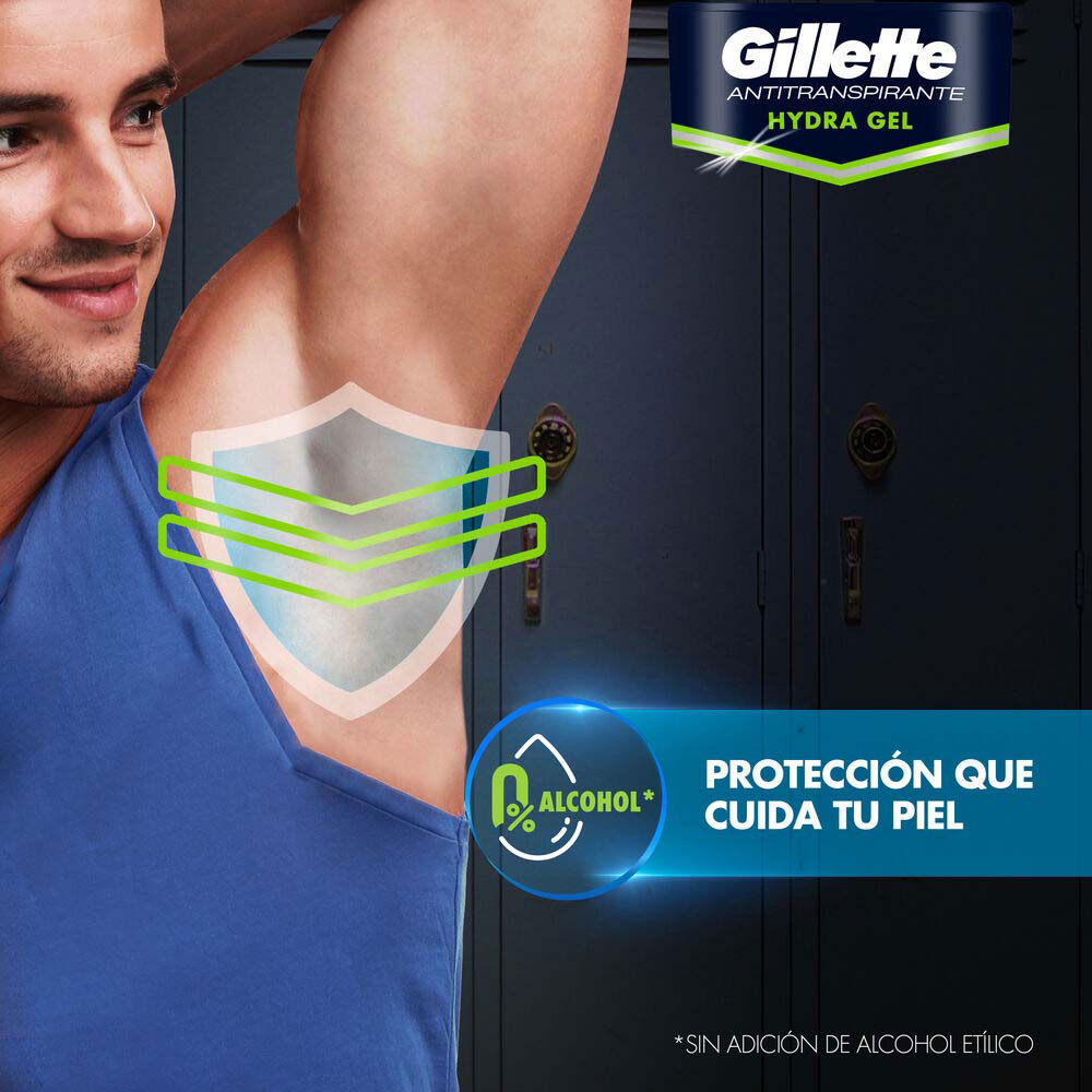 DESODORANTE GILLETTE HYDRA GEL ALOE FRASCO 45 G
