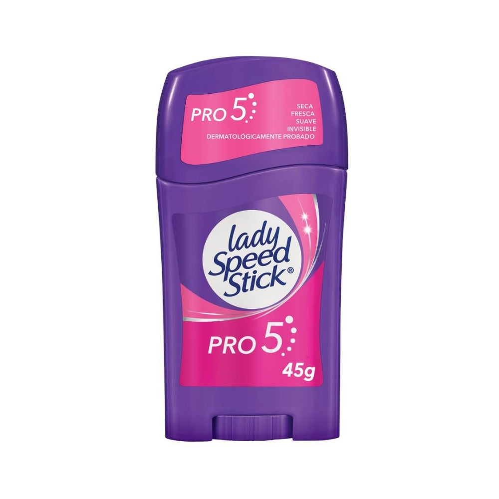 DESODORANTE LADY SPEED STICK PRO 5 BARRA 45 G