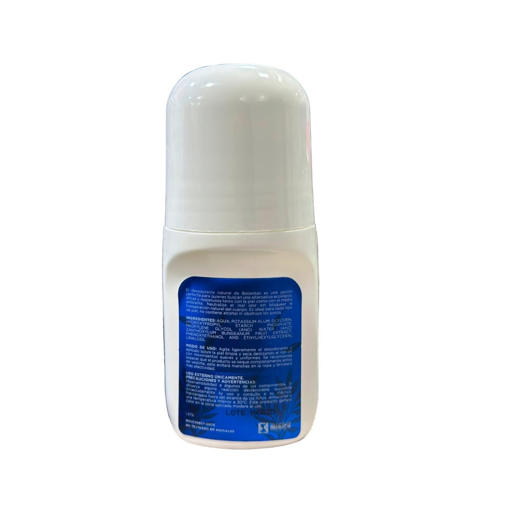 DESODORANTE NATURAL BOTANITAS ROLL ON 60 G