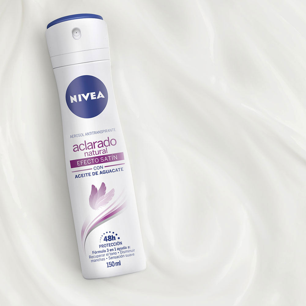 DESODORANTE NIVEA ACLARADO SATIN SPRAY OFERTA 2 X 150ML