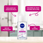 DESODORANTE NIVEA ACLARANTE EFECTO SATIN ROLLON 50 ML