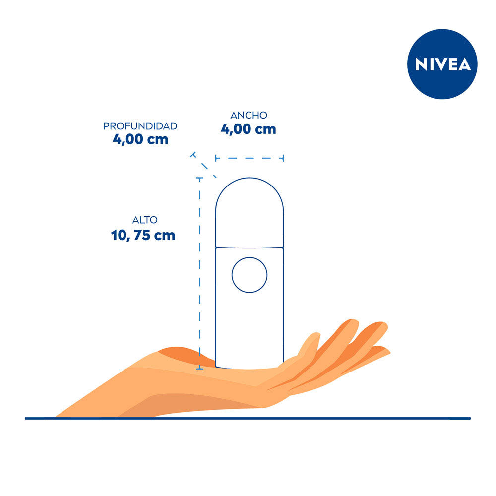 DESODORANTE NIVEA ACLARANTE EFECTO SATIN ROLLON 50 ML