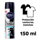 DESODORANTE NIVEA BLACK WHITE FRESH SPRAY 150 ML