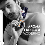 DESODORANTE NIVEA BLACK WHITE ULTIMATE IMP SPRAY 150 ML