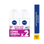 DESODORANTE NIVEA SATIN ROLL ON 50 ML OFERTA 2 X 50 ML