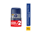 DESODORANTE NIVEA SILVER BARRA BARRA X 2 UNDS