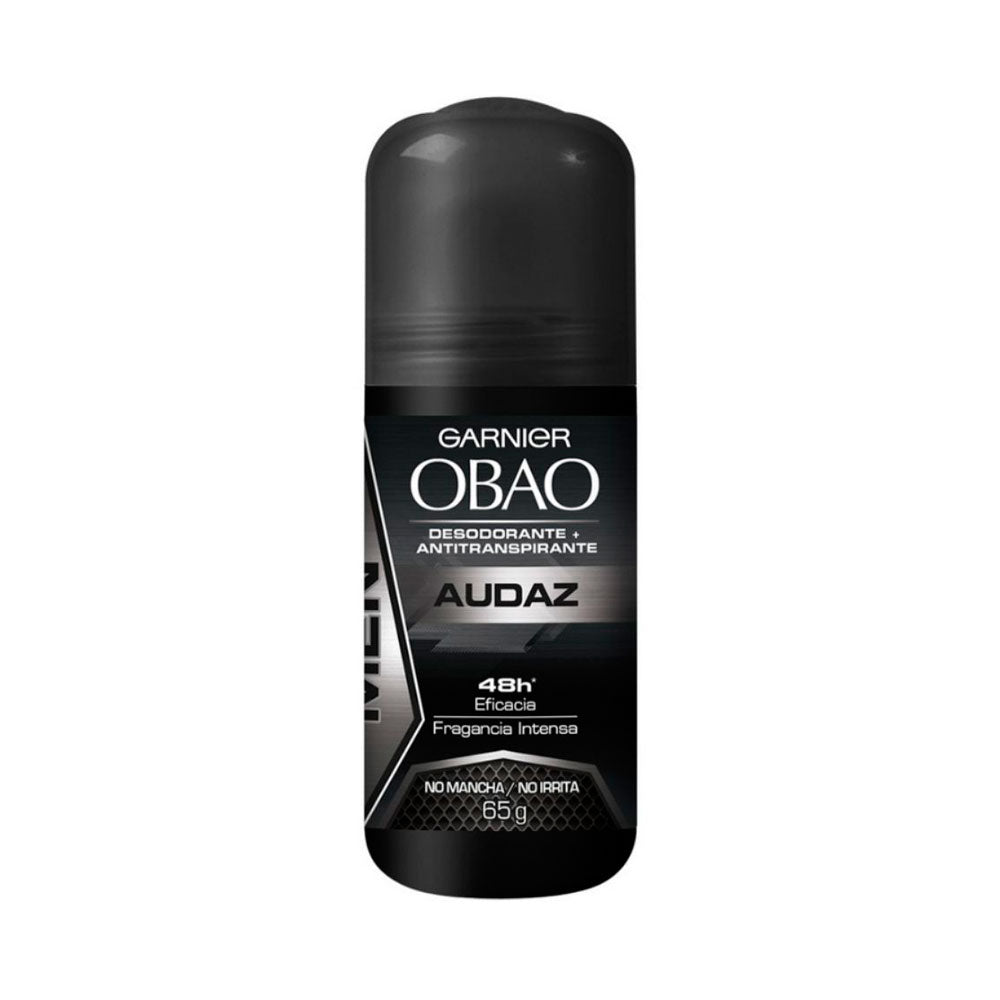 DESODORANTE OBAO AUDAZ NEGRO ROLL ON 65 G