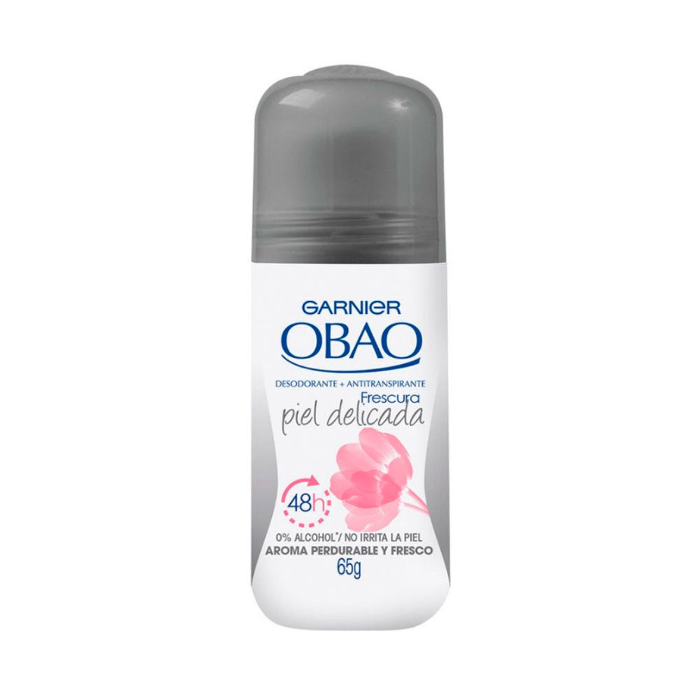 DESODORANTE OBAO FRESCURA DELICADA GRIS ROLLON 65 G
