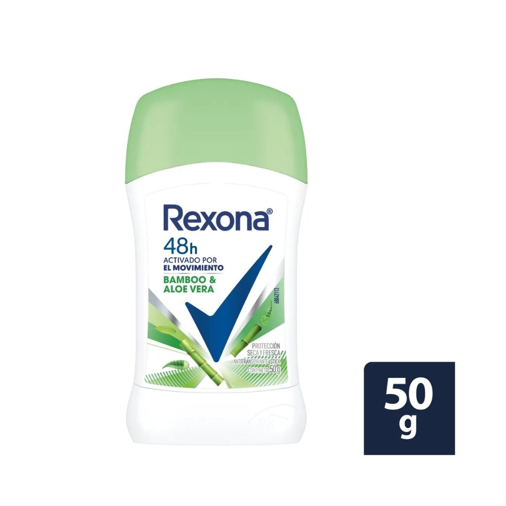 DESODORANTE REXONA BAMBOO BARRA 50 G