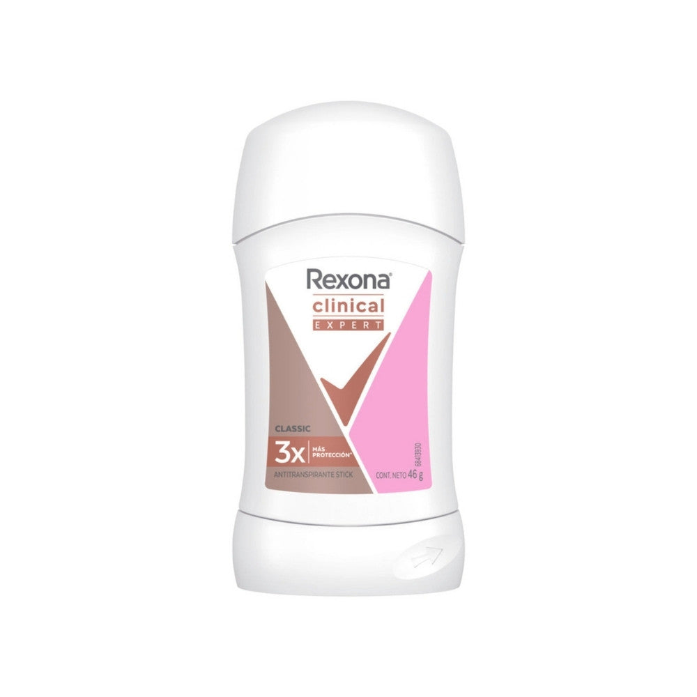 DESODORANTE REXONA CLINICAL EXPERT CLASSIC BARRA 46 G