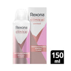 DESODORANTE REXONA CLINICAL EXPERT WOMEN AEROSOL 150 ML