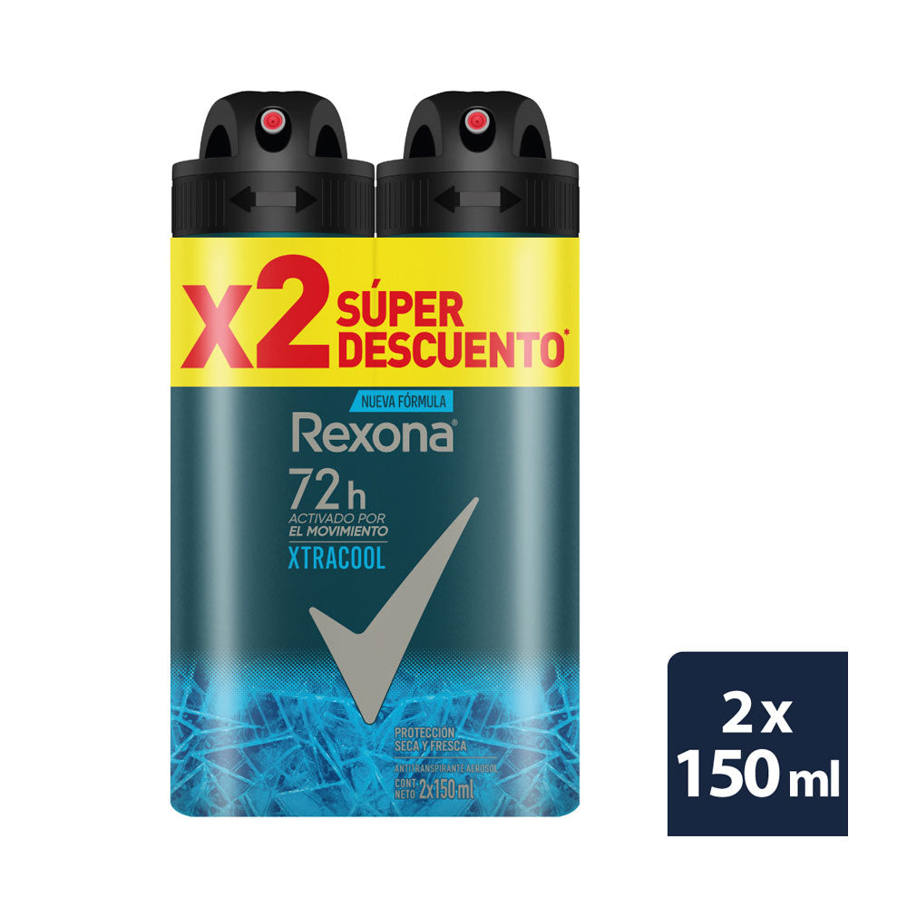DESODORANTE REXONA DEO SPRAY 2 X1 50 ML