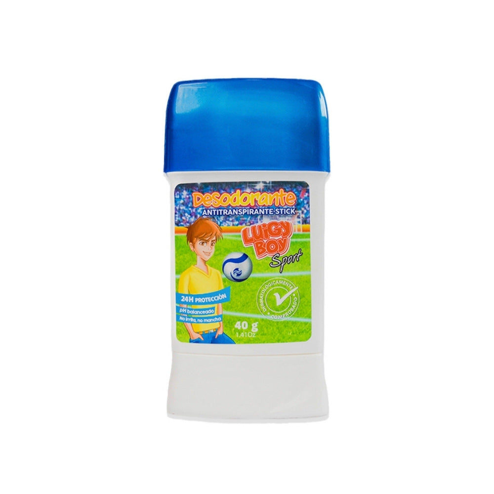 DESODORANTE STICK LUIGY BOY SPORT BARRA 40 G