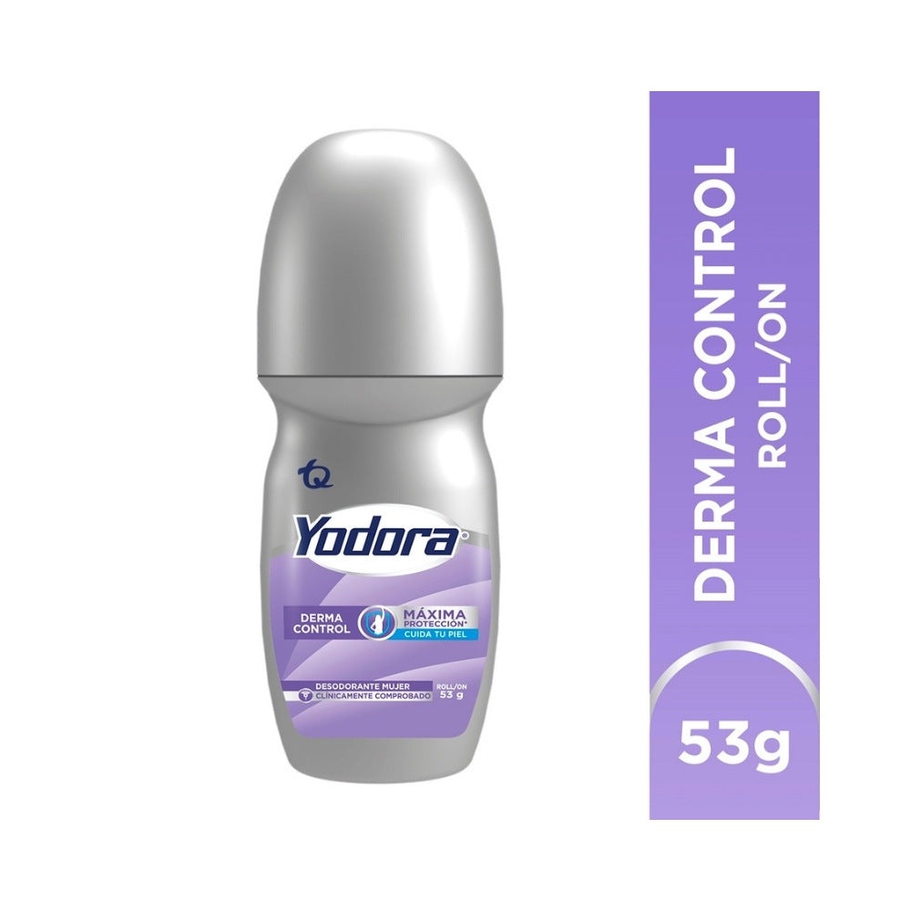DESODORANTE YODORA DERMA CONTROL ROLL ON 53 G