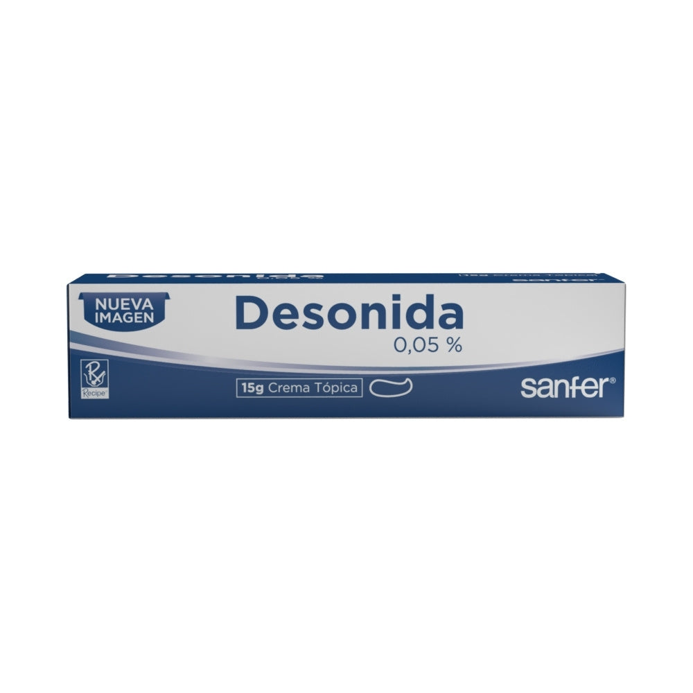DESONIDA CREMA 0.05 % CAJA 15 G
