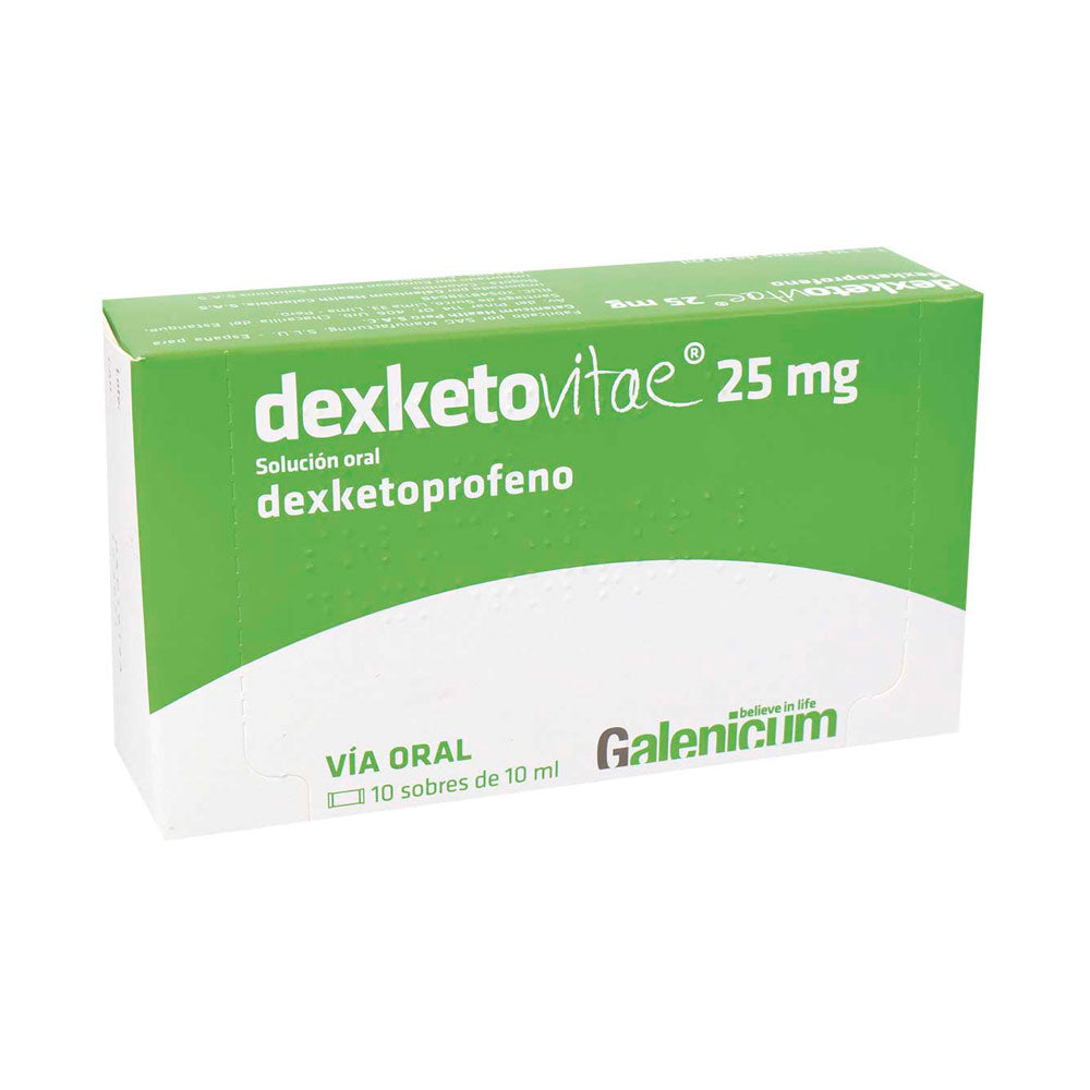DEXKETOVITAE SACHET 25 MG CAJA X 10 UNDS