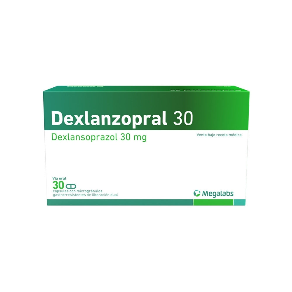 DEXLANZOPRAL++++ CAPSULAS 30 MG CAJA X 30 UNDS