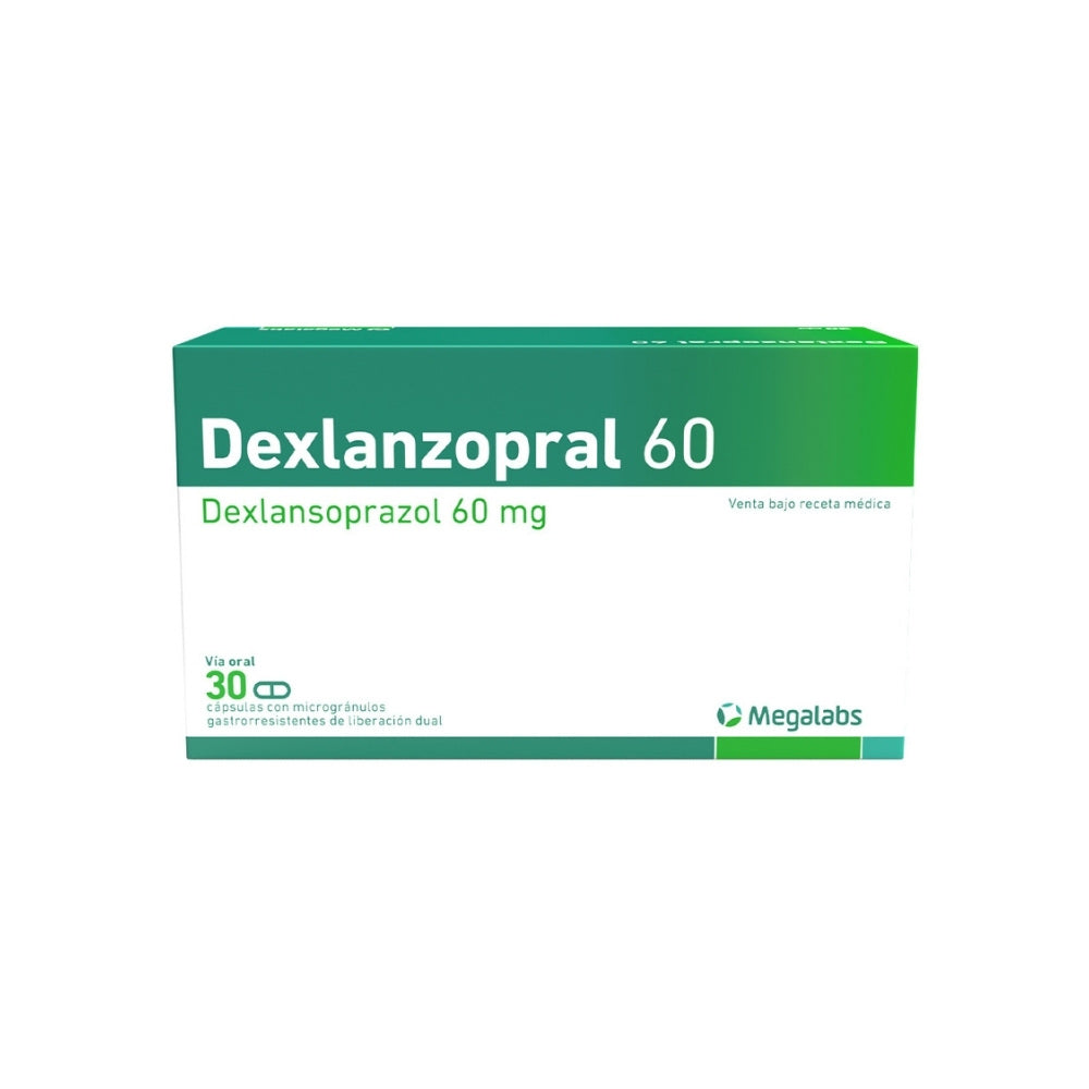 DEXLANZOPRAL++++ CAPSULAS 60 MG CAJA X 30 UNDS