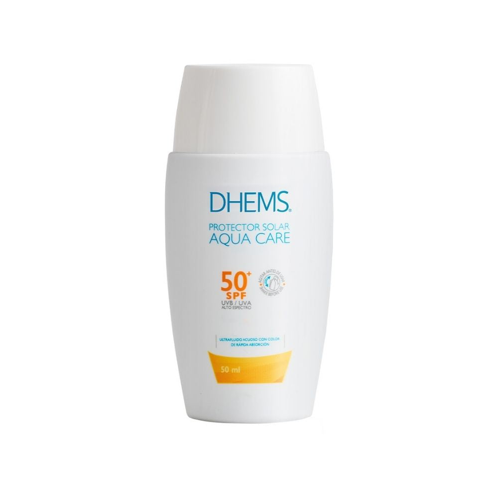 DHEMS AQUA CARE PROTECTOR SOLAR SPF 50+ CAJA 50 ML